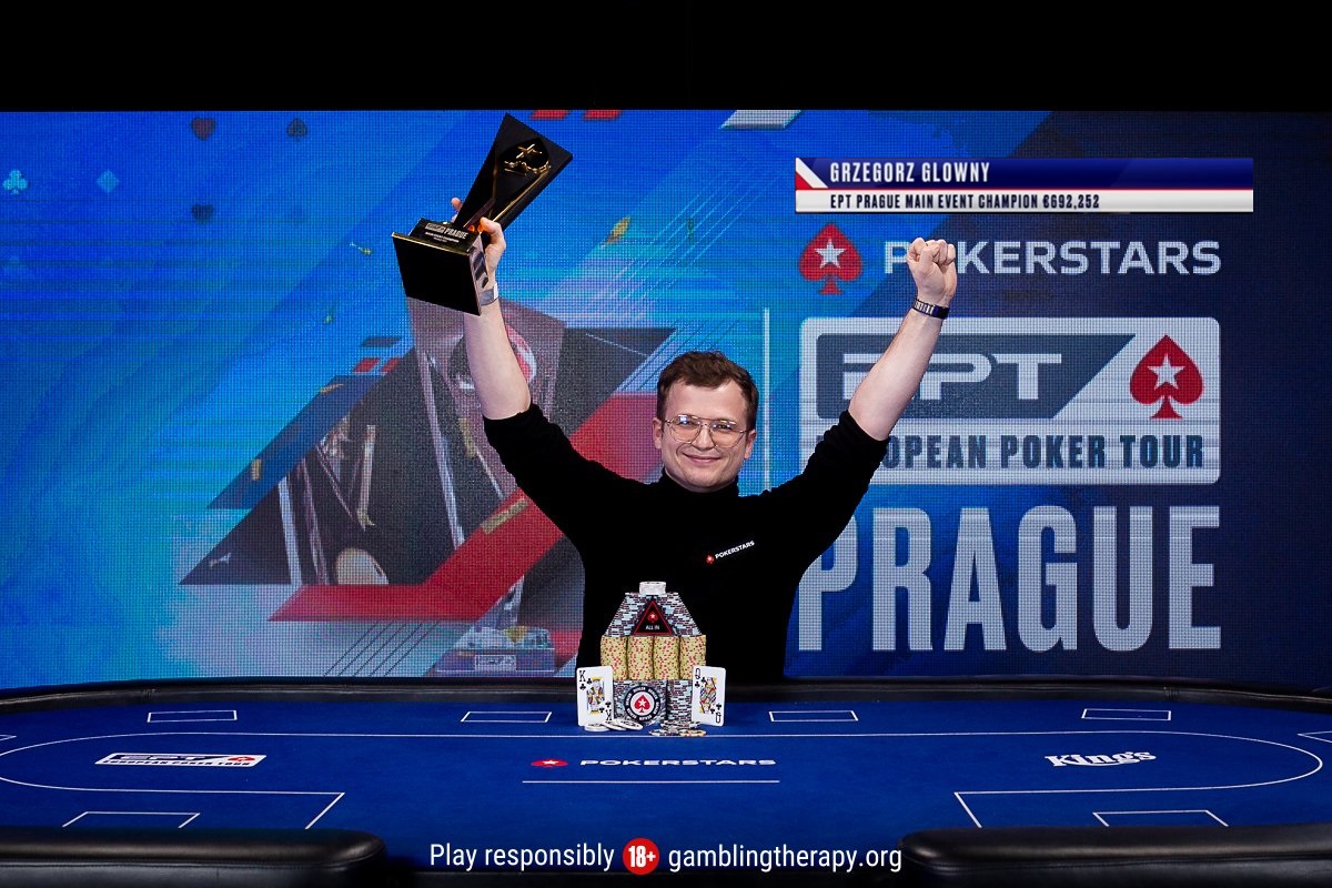 Grzegorz Główny zwycięzcą Main Eventu EPT w Pradze!